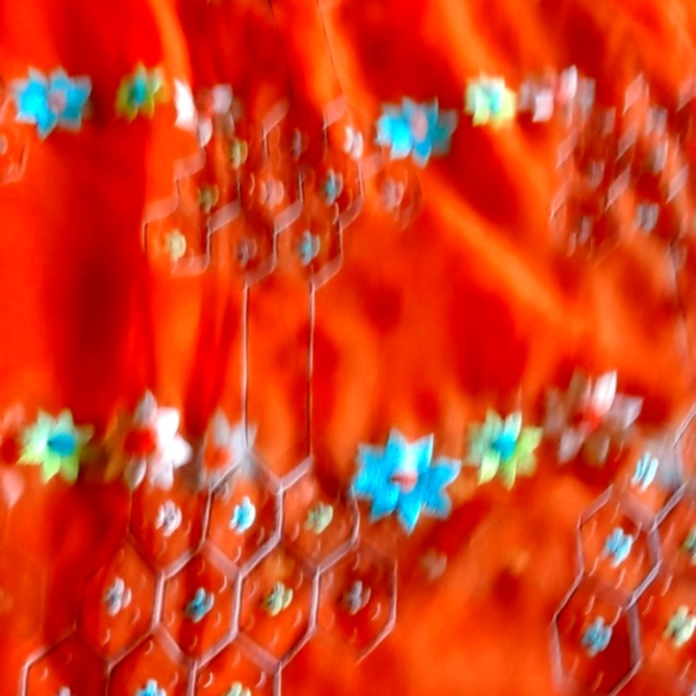 Embroidered fabric